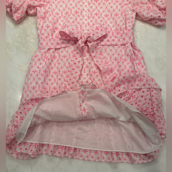 *LNWOT* Lilly Pulitzer Cartley Elbow Sleeve Dress “Resort White Flutter” Sz. 16 - Picture 7 of 16